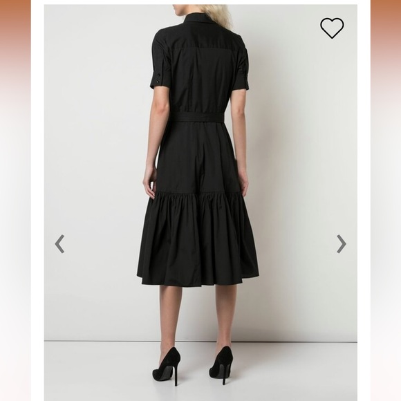 CAROLINA HERRERA
Black Floral Embroidered Short Sleeve Dress - Picture 4 of 11